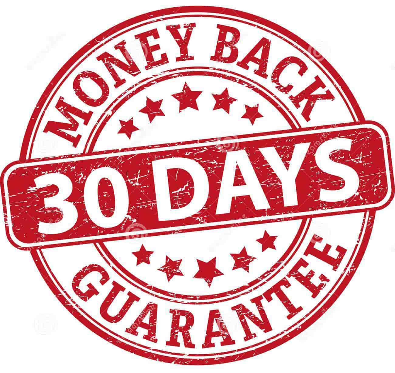 30-Day money-back guarantee